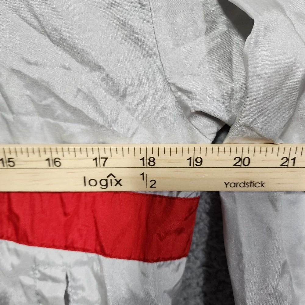 Addias AT&T Windbreaker Jacket Vintage Runners Hooded Logo Zip Lightweight Small